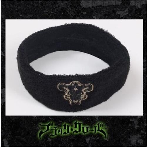 Anime Black Clover Emperor Logo Headband Asta Yuno Head Wear Cosplay Costume