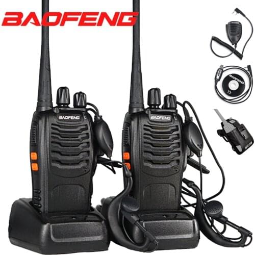 Baofeng BF 888S Two Way Radio BF-888S 6km Walkie Talkie 5W Portable CB Ham Radio Communicator Handheld HF Transceiver Interphone