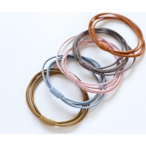 Elastic Hair Rope Rubber Bands Girls Women Ponytail Holder Children Kids Scrunchie Hair Tie Hair Accessories Hair Scrunchies