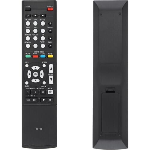Replacement AV Receiver Long Remote Control Distance RC-1169 for DENON RC-1181 / RC-1168 / AVR-1513 / AVR-1612 / DHT-E251BA