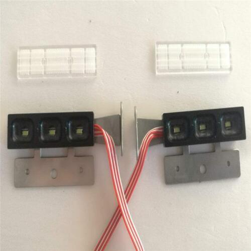 1 Pair Replacement Metal Tail Light Modification Kits for Tamiya man 620 1851 3363 56352 RC Car Model Parts