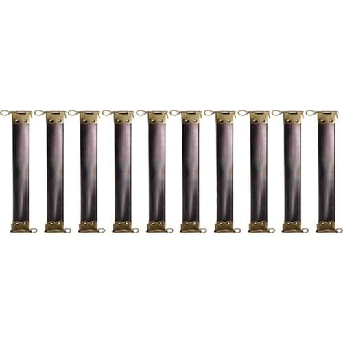 10Pcs Metal Internal Flex Frame Vintage Bronze Kiss Clasp for DIY Craft Coin Purse Bag Wallet Sewing Making Handbag Hinges H9ED