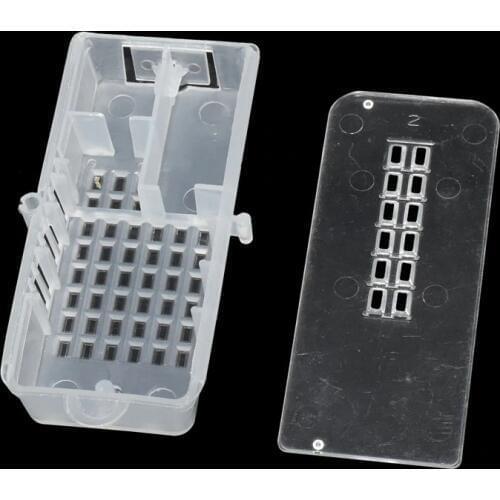 10 pcs Bee Tools Bee Transport Cages Beekeeping EquipmentQueen House Beehive White transparent Queen Bee Cage