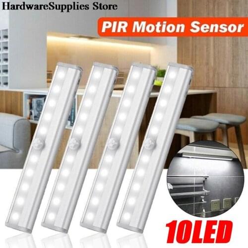 10 LED Wireless Motion Sensor Light Infrared Induction Lamp Super Bright Light