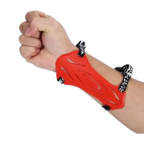 2 Straps Shooting Archery Arm Guard Soft Rubber Arrow Barcer Arm Protection HS1 Rubber Elastic Children Adults Hunting