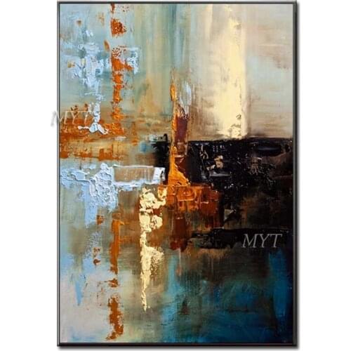 The Combination Of Colors Abstract Oil Painting Wall Art Home Decor Picture Modern Painting On Canvas 100% Handpainted No Framed