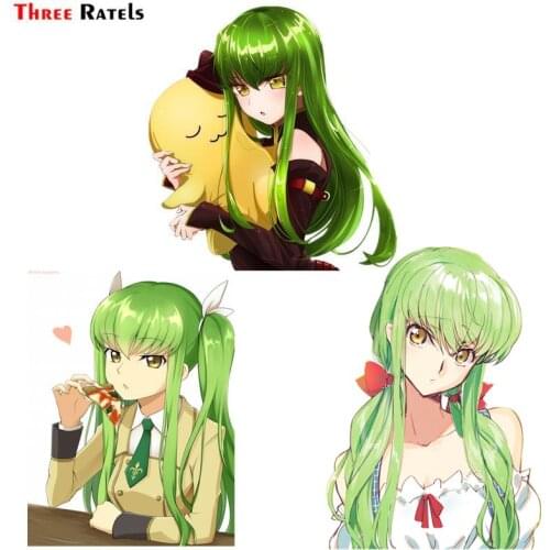 Three Ratels FC935 CC code geass anime girl car decoration sticker notebook decal