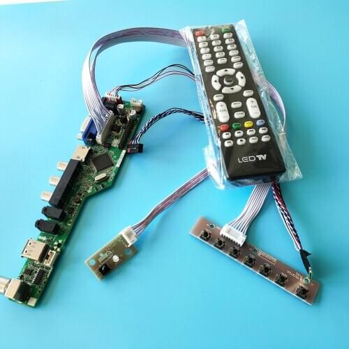 Kit for LP173WD1(TL)(G2) VGA remote TV AV 1600X900 40pin LVDS Controller driver board LCD LED USB HDMI Panel Screen 17.3"