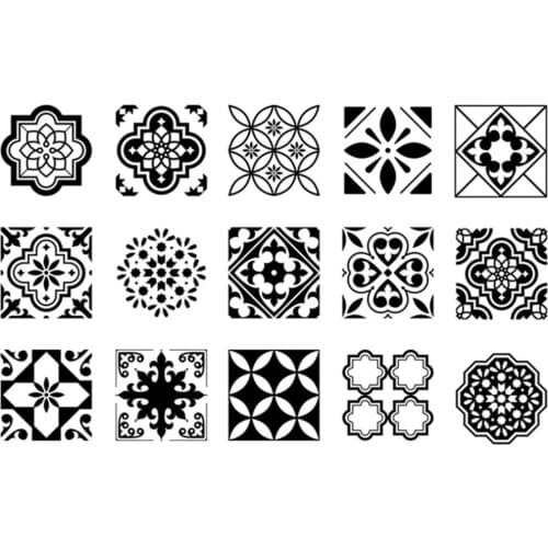 Lisbon square turn Clear Stamp for DIY Scrapbooking/Card Making/Kids Fun Decoration Supplies A2137