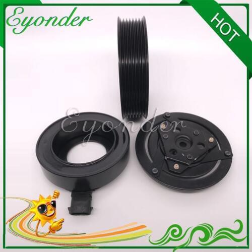 A/C AC Air Conditioning Compressor Magnetic Clutch 7PK PV7 for RENAULT MEGANE I SCENIC 2 1.4 1.6 GRAND SCENIC II 1.9 CLIO 2 2.0