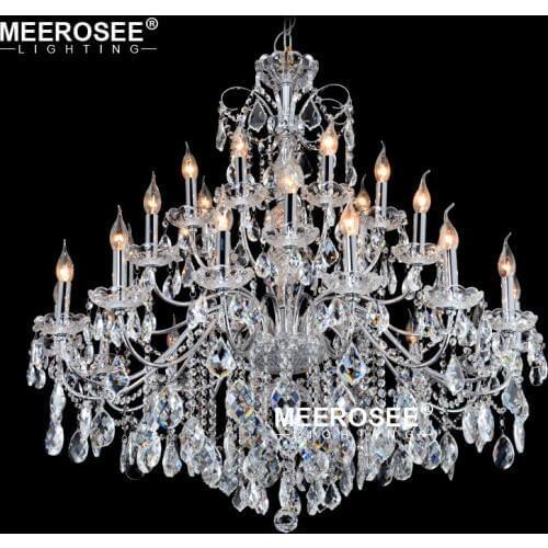 Modern Hot Sale Luxurious Crystal Chandelier Light Large Chandeliers Crystals Hanging Lamp for Villa Living Room Lustre Lighting