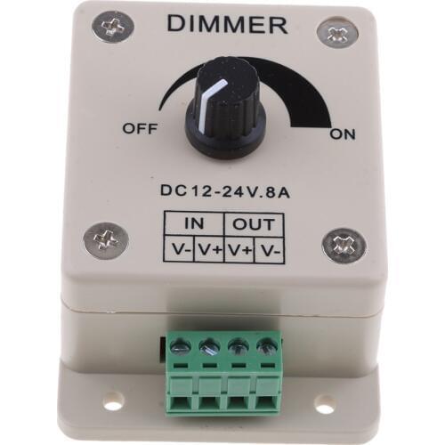 LED Strip Lights PWM Dimming Controller Manual Dimmer for Boat Marine Yacht
