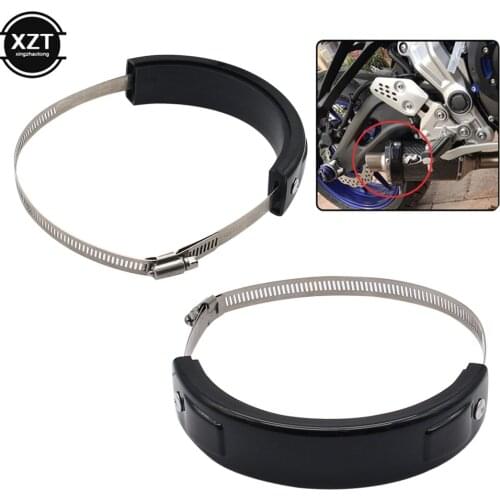 Universal Motorcycle Accessories 100-160mm Round Exhaust Protector Exhaust Pipe Fixing Rings