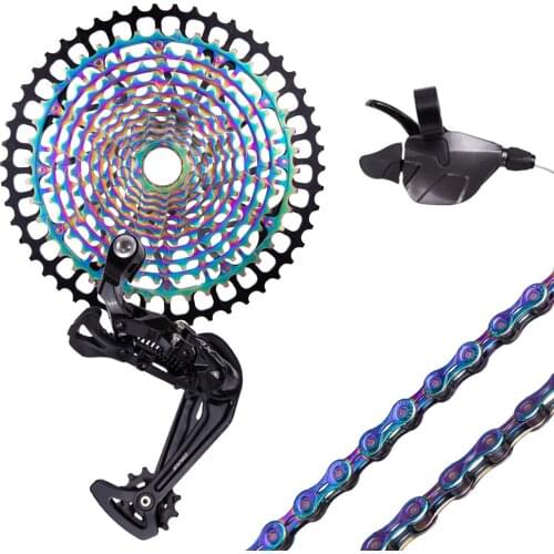ZTTO Bicycle Groupset 12 Speed Rear Derailleur 9-50T Mountain Bike Shifter MTB Cassette Group Set 12 Cassette Bike Breake Parts