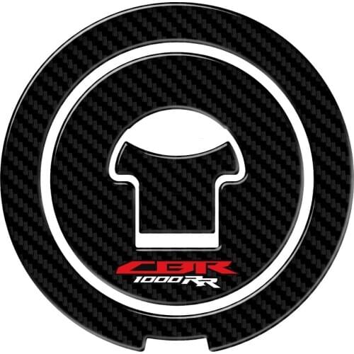 3D Carbon Motorcycle Fuel Gas Cap Protector Decals Case for Honda CBR1000RR CBR 1000RR CBR1000 2004-2013