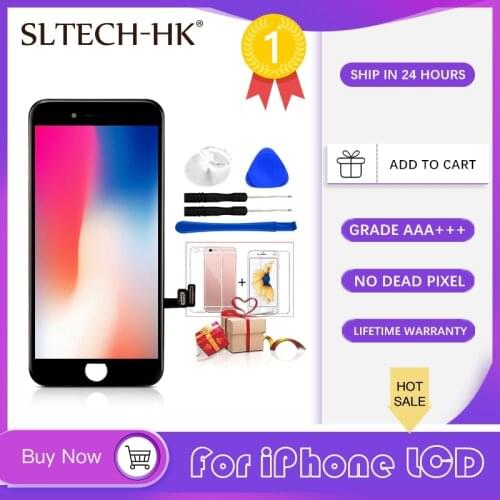 Grade AAA+++ LCD For iPhone 6 6S 7 8 Plus Display With 3D Touch Digitizer Assembly For iPhone 4S 5 5C 5S 5SE Screen