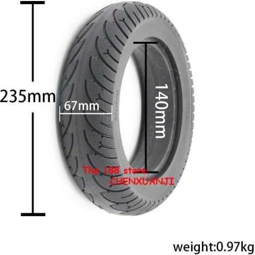 10x2.50 | high quality solid tire, non pneumatic electric scooter tire, suitable for 8 / 10 inch Electric Scooter accessories