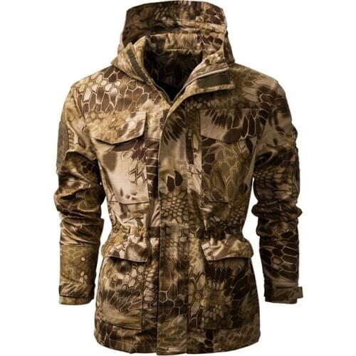 2020 Military Clothing Winter Bomber Jacket Coat Army Men Tactical Gear Tactical Uniform Outdoor Sports Convenient Streetwear