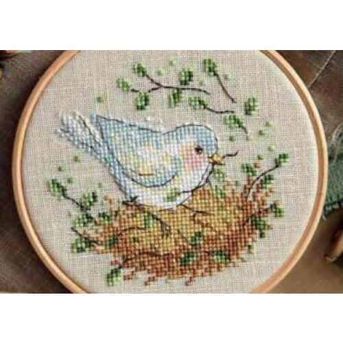 HH MM Mouse avatar Counted Cross Stitch Kit Cross stitch RS cotton with cross stitch Birds don't wear embroidery bandages