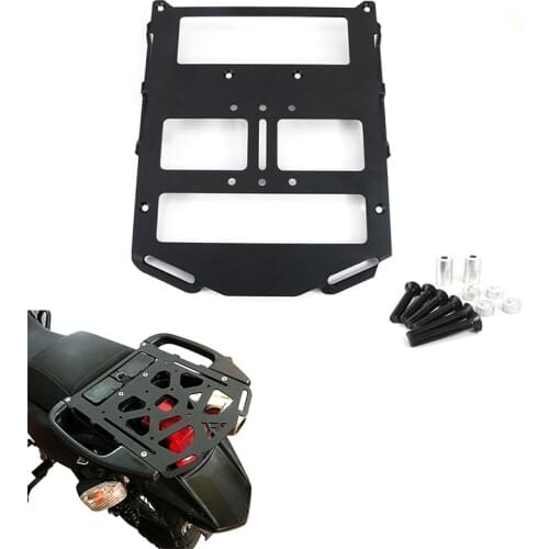 Motorcycle Luggage Racks Cargo Rack for KAWASAKI KLR650 2008-2018 Motorcycle Accessories Rear Luggage Rack Aluminum