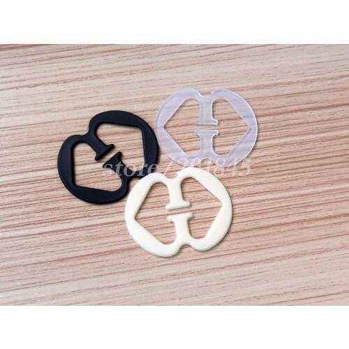 30Pcs/Pack Buckle Hide Bras Strap Anti Slip Buckle Breast Safety Seamless Underwear Clasp Dresses Essential 8 Font