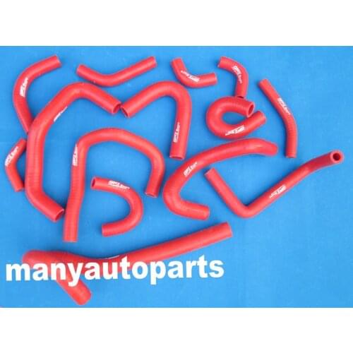 FOR NISSAN skyline R32 R33 R34 GTR RB26DET silicone heater hose kit RED