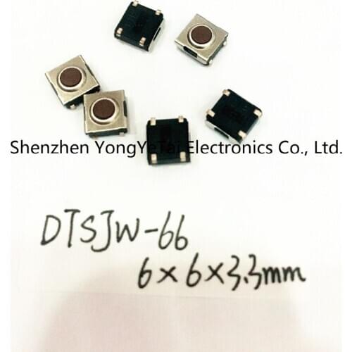 DTSJW-66n Tact Switch 6*6*3.3 patch switch waterproof and dustproof