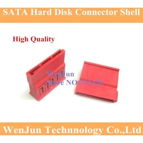 Red Pin type 3811- SATA PC computer ATX hard disk power connectors plastic shell female Housing