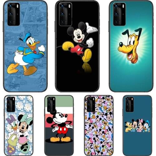New soft pure cartoon funny Phone Case For Huawei P40 p30 P20 10 9 8 Lite E Pro Plus Black Etui Coque Painting Hoesjes comic fas