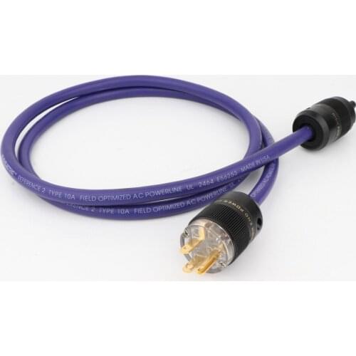 Top Quality XLO Reference 2 US Power Cord Cable With P-078T C-878 Figure 8 IEC Female Plug