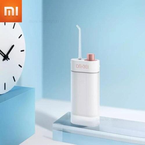 Xiaomi Portable Dental Water Flosser Oral Irrigator Rechargeable Waterproof Teeth Mouth Cleaner Electric Water Toothpick Cleaner