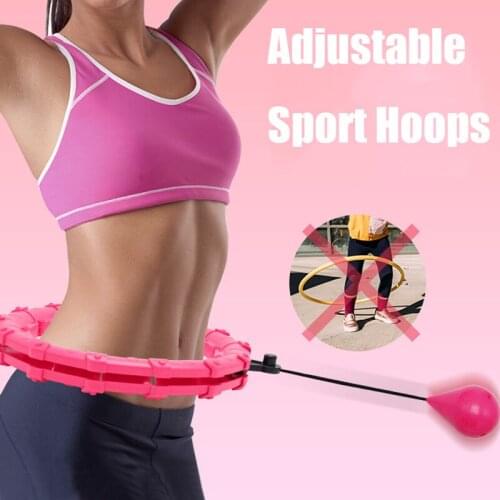 Detachable Massage Hoops Fitness Smart Sport Hoop Adjustable Home-Training Circle Ring Fitness Equipment Gym Home