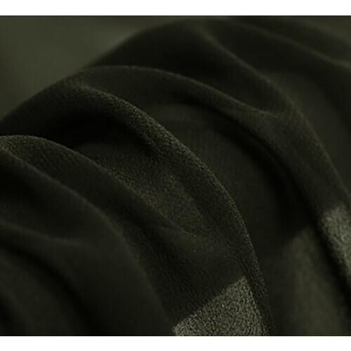 SILK GEORGETTE 114cm width 8momme/100% Silk Fabric Supplier Factory-Direct-Fabric Online Store Dark Green NO 39