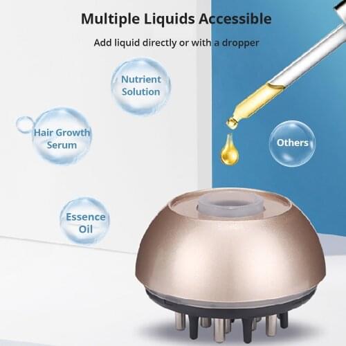Scalp Applicator Massager Comb Liquid Comb Hair Growth Hair Scalp Treatment Essential Oil Comb Oil Serum Anti Hair Loss Brush
