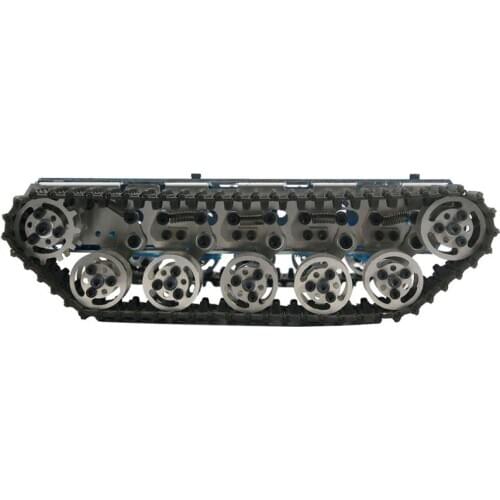 T300 RC Tank Chassis Metal Tracked Robot Chassis Smart Robot Car Chassis Shock Absorption Disassembled