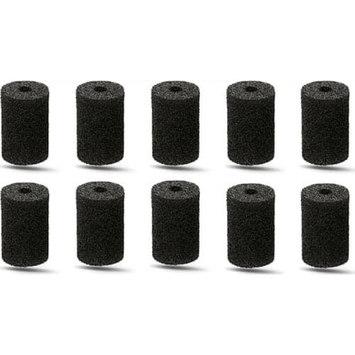 10pcs Pool Sweep Hose Tail Sponge Scrubber Replacement Sponge Aquarium Cleaning Products Filters Accessories