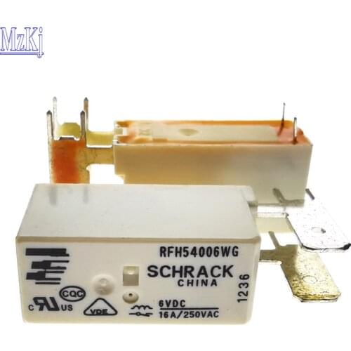 10PCS RFH54006 6V New Original RFH54006WG 16A/250VAC