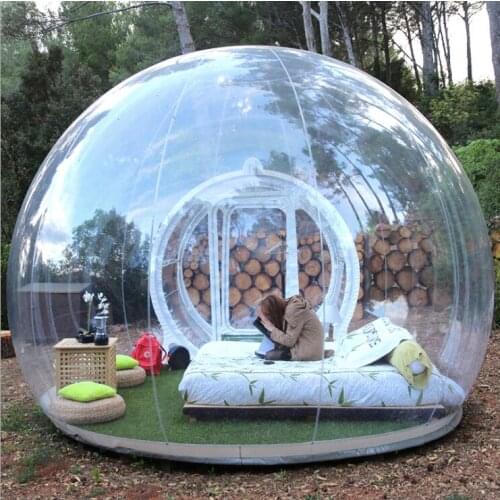 2020 Wholesale Outdoor Event Camping Inflatable Transparent Bubble Dome Tent for Sale