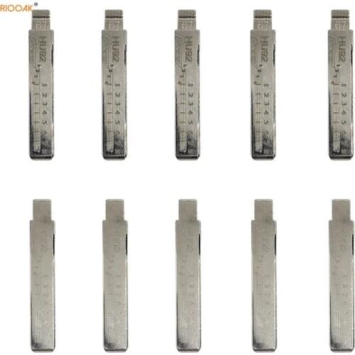 5/15/50pcs 2 in 1 LiShi Uncut Metal NO.67 KD900/VVDI Remote Blank Car Key Blade HU92 for BMW/Land Rover/Rolls Royce/MINI/GM3 7