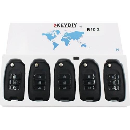 5pcs KEYDIY KD900 B Series Remote Control KD B10-3 Key for KD900+ Key Programmer URG200 Machine