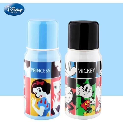 Disney Fashion Mickey Minnie Portable Student Cup Straight Drink Cup 304 Stainless Steel Safety Leak-proof Hand Cup 350ml
