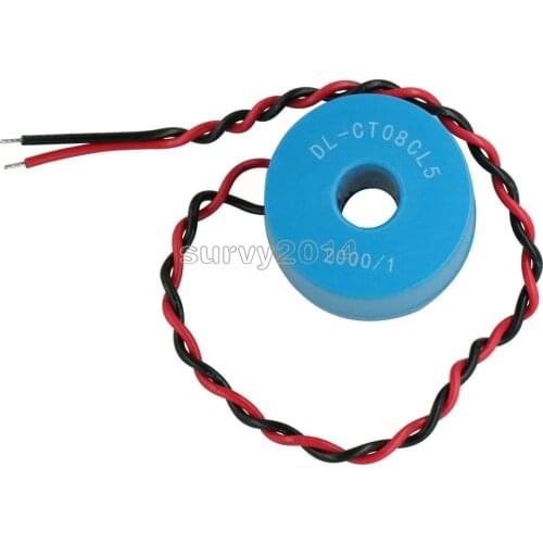 1PCS DL-CT08CL5-20A/10mA 2000/1 0~120A Micro Current Transformer