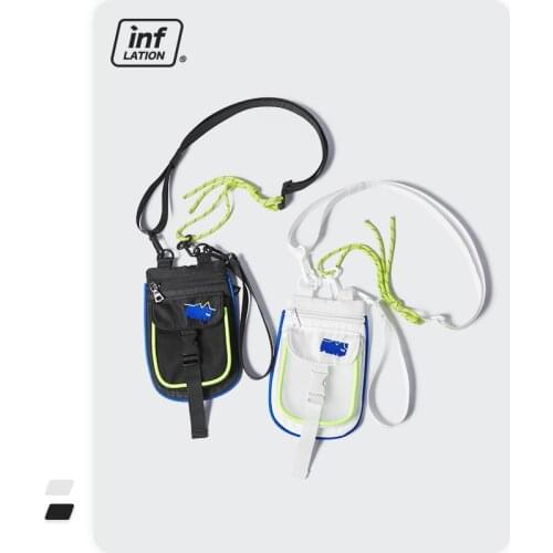 INFLATION Small Chest Pack For Men Women Crossbody Bags 2021 New Streetwear Hip Hop Fanny Pack Men Multifunction Mini Waist Bag