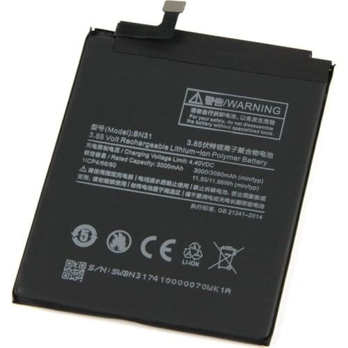 ISUNOO Xiaomi Redmi Note 5A Batteries