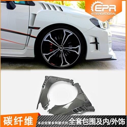 Suit For Impreza 14-18 Wrx Vab Vaf Sti Refitted Dam Carbon Front Fender