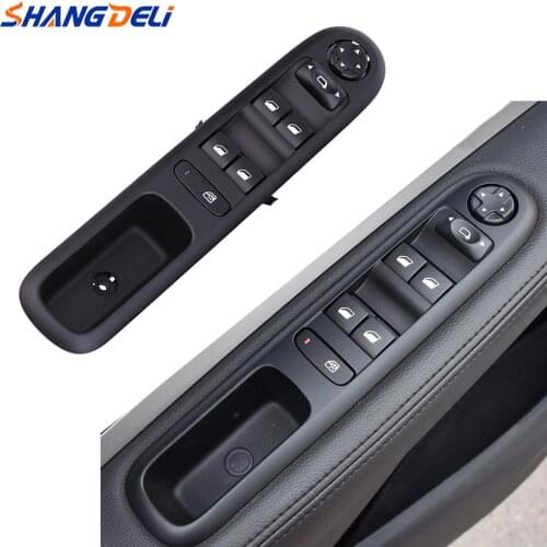 Front Left Power Window Control Switch Window Lifter Switch Button For Peugeot 3008 2009 - 2015 Auto Accessories