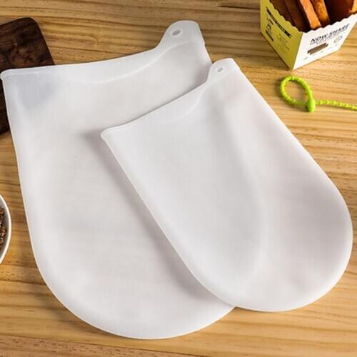1PCS Silicone Kneading Dough Bag Preservation Flour-mixing Bag Soft Magical Knead Dough Set Kitchen Gadget Accessories
