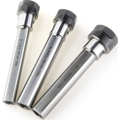 SL16 SL20 SL25 SL32-ER16 ER20 ER25 ER32-100L Lathe With Side-Mounted Straight Shank ER Extension Rod Drill Extension Rod