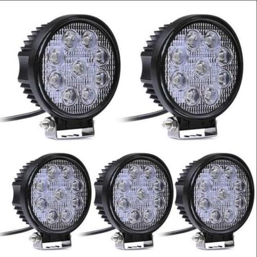 27W 4 inch LED Work Light 5D Flood Spot Led Beams Driving Lamp for Truck Boat Offroad Jeep ATV 4WD 12V 24V Fog Light
