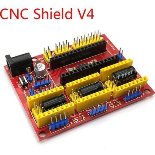 V4 Engraver 3D Printer CNC Shield Expansion Board A4988 Driver For Uno Brand New